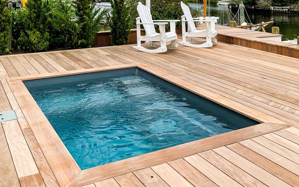 Small inground pool, small inground pools, small backyard pools