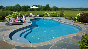 gunite pool cost, gunite in pool, gunite pool